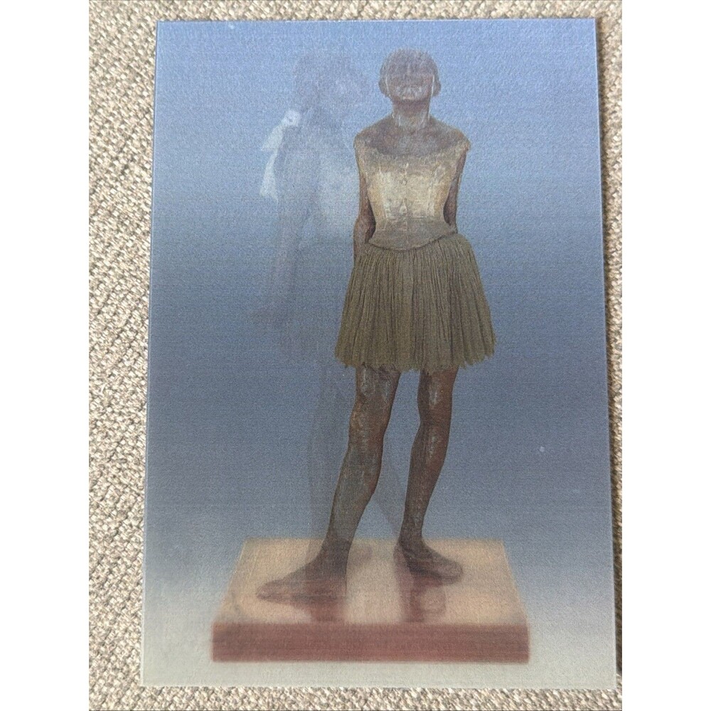 RARE Vintage Edgar Degas 14 Year Old Dancer Statue Philadelphia Museum Art 2003